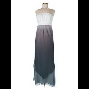 After Six maxi gradient chiffon dress